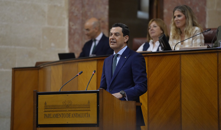 Intervención del presidente de la Junta en el Parlamento en el Debate de Política General
